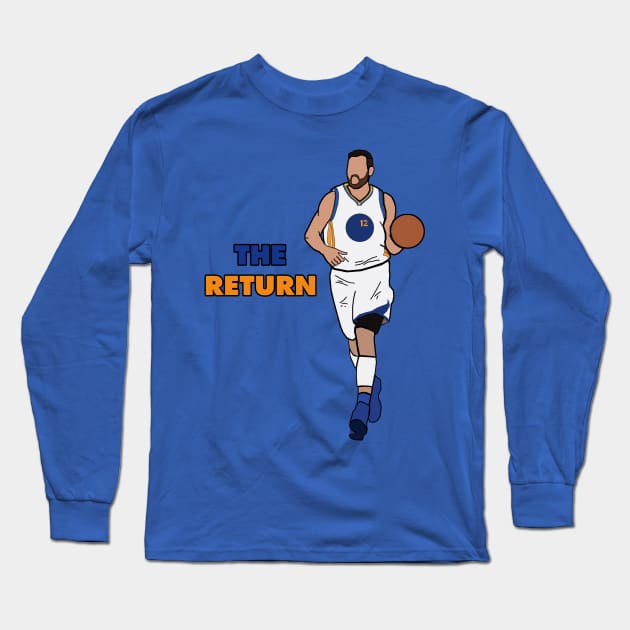 Andrew Bogut 'The Return' - NBA Golden State Warriors Long Sleeve T-Shirt by xavierjfong